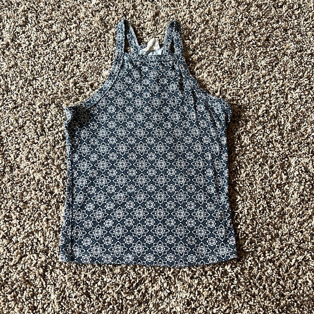 Printed crop top size S